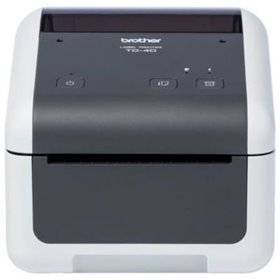 Impressora de etiquetas e bilhetes Brother TD-4410D/ Térmica/ Largura de etiqueta 108 mm/ USB-RS232/ Preto e branco