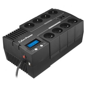 Cyberpower BR700ELCD Nobreak Interativo de Linha/ 700VA-420W/ 8 Saídas/ Formato de Bloco