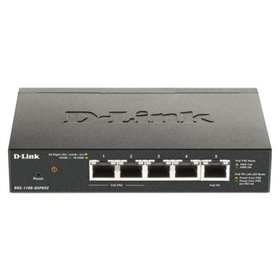 Switch Gerenciável D-Link DGS-1100-05PDV2 5 Portas/RJ-45 10/100/1000 PoE