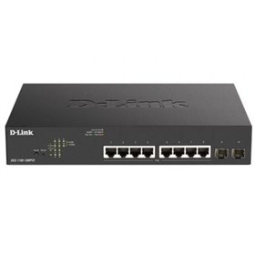 Switch D-Link DGS-1100-10MPV2 10 Portas/RJ-45 Gigabit 10/100/1000 PoE/SFP