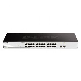 Switch D-Link Smart Plus DGS-1210-26 26 Portas/ RJ-45 10/100/1000/ SFP