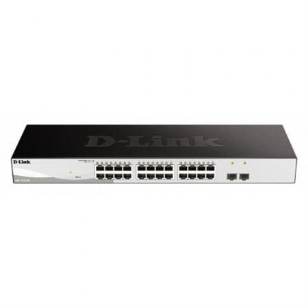 Switch D-Link Smart Plus DGS-1210-26 26 Portas/ RJ-45 10/100/1000/ SFP