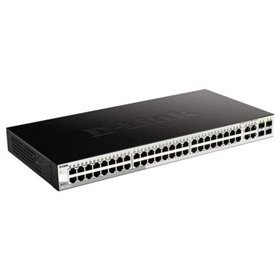 D-Link DGS-1210-52 Smart+ Switch 52 Portas/ RJ-45 10/100/1000/ SFP
