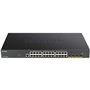 Switch Gerenciado Inteligente D-Link DGS-1250-28XMP 28 Portas/RJ-45 10/100/1000 PoE/SFP