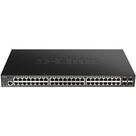 Switch Gerenciado Inteligente D-Link DGS-1250-52XMP 52 Portas/RJ-45 10/100/1000 PoE/SFP