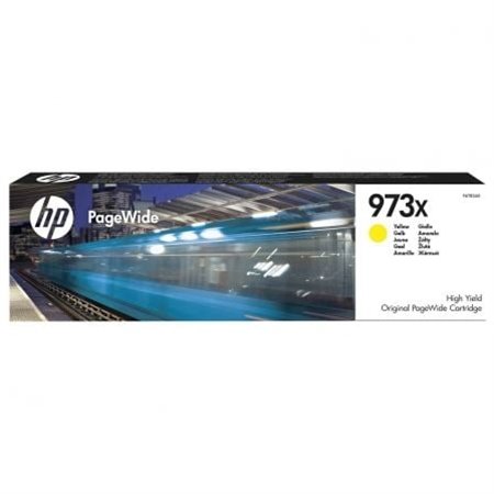 Cartucho de tinta original HP nº 973X/Amarelo