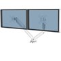Suporte de mesa para dois monitores Fellowes 8056301/até 8 kg