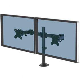 Suporte de mesa para dois monitores Fellowes 8502601/até 8 kg
