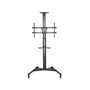 Suporte de chão giratório/inclinável Fonestar STS-4264N com rodas para TVs de 37 a 70 polegadas/até 50 kg