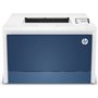 Impressora laser colorida HP LaserJet Pro 4202dw WiFi/Duplex/Branca e Azul