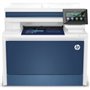 Impressora multifuncional a laser colorida HP LaserJet Pro 4302fdw/WiFi/Fax/Duplex/ADF/Branca e Azul