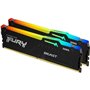 Memória RAM Kingston FURY Beast RGB 2 x 16 GB/ DDR5/ 6000 MHz/ 1,4 V/ CL30/ DIMM