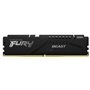 Kingston FURY Beast 16 GB/ DDR5/ 6000 MHz/ 1,1 V/ CL36/ Memória RAM DIMM