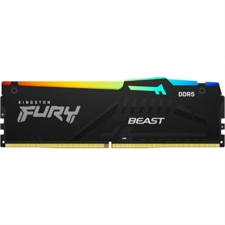 Kingston FURY Beast RGB 32 GB/ DDR5/ 6000 MHz/ 1,35 V/ CL36/ Memória RAM DIMM