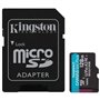 Cartão de memória Kingston CANVAS Go! Plus microSD XC de 128 GB com adaptador/Classe 10/170 MB