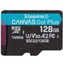 Cartão de memória Kingston CANVAS Go! Plus microSD XC de 128 GB/Classe 10/170 MB
