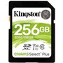 Cartão de memória Kingston CANVAS Select Plus 256 GB SD XC/ Classe 10/ 100 MB