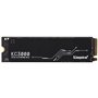 Kingston KC3000 SSD M.2 2280 PCIe 4.0 de 2 TB com dissipador de calor de capacidade total