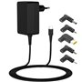 Carregador universal para notebook Leotec 45W Tipo C/ 1x USB Tipo C/ 2,25A