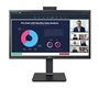 Monitor profissional LG 24BP75CP-B 23,8"/ Full HD/ Webcam/ Multimídia/ Altura ajustável/ Preto