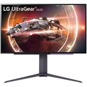 Monitor gamer LG UltraGear 27GS95QE-B QHD de 27", 0,03 ms, 240 Hz, OLED, altura ajustável, preto