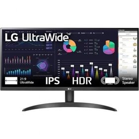 Monitor profissional ultrawide LG 29WQ60A-B de 29"/ WFHD/ Multimídia/ Preto