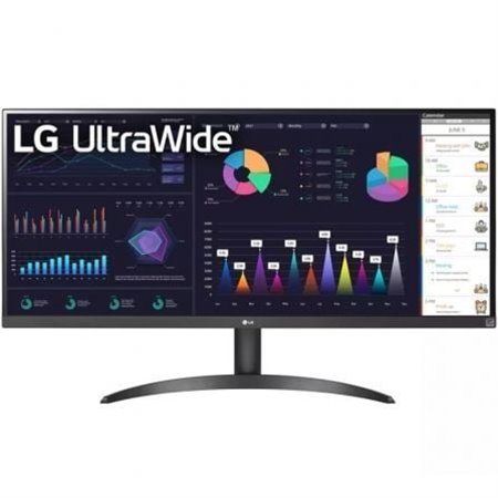 Monitor profissional ultrawide LG 34WQ500-B 34"/ WFHD/ Preto