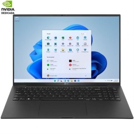 Notebook LG Gram 16Z90R-E AD78B Intel Core i7-1360P/ 32GB/ SSD de 1TB/ GeForce RTX 3050/ 16"/ Win11