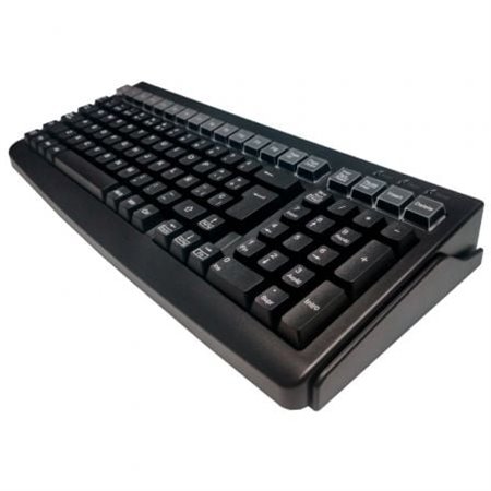 Teclado POS reduzido Mustek MKB-800M com tarja magnética/preto