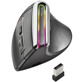 Mouse ergonômico sem fio Bluetooth NGS Evo Karma/ Bateria recarregável/ Até 3200 DPI