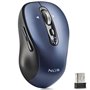 Mouse Bluetooth sem fio NGS Infinity-RB/ Bateria recarregável/ Até 3200 DPI/ Azul