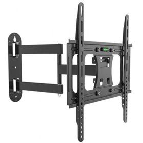 Suporte de parede Nox Lite Wall Flex giratório/inclinável/nivelado para monitores de 23 a 55" e TVs de até 30 kg