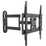 Suporte de parede Nox Lite Wall Flex giratório/inclinável/nivelado para monitores de 23 a 55" e TVs de até 30 kg