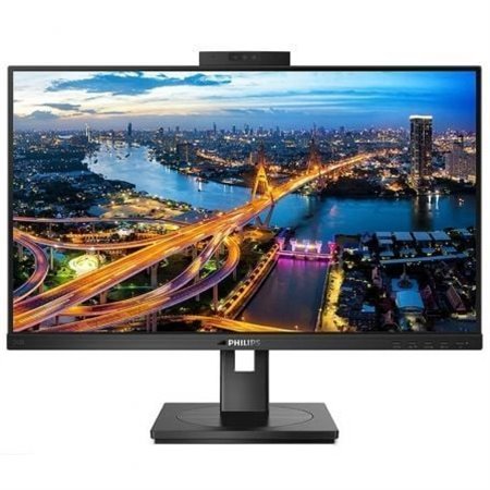 Philips 242B1H Monitor Profissional de 23,8"/ Full HD/ Webcam/ Multimídia/ Altura Ajustável/ Preto