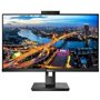 Philips 242B1H Monitor Profissional de 23,8"/ Full HD/ Webcam/ Multimídia/ Altura Ajustável/ Preto