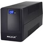 UPS de linha interativa Phasak 600 VA LCD/ 600 VA/ 2 saídas/ Formato torre