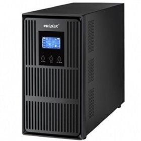 UPS Online Conqueror Pro 1000 VA Online LCD/ 1000VA-900W/ 3 Saídas/ Formato Torre