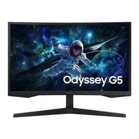 Monitor gamer curvo Samsung Odyssey G5 S27CG552EU de 27"/ QHD/ 1 ms/ 165 Hz/ VA/ Preto