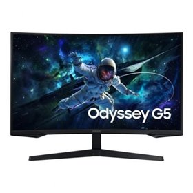Monitor Gamer Curvo Samsung Odyssey G5 S27CG554EU 27"/ QHD/ 1ms/ 165Hz/ VA/ Preto