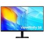 Monitor profissional Samsung ViewFinity S8 S80D S32D800EAU 32" 4K, altura ajustável, preto