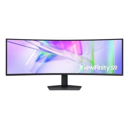 Monitor profissional curvo ultra-amplo Samsung ViewFinity S9 S49C950UAU de 49" / QHD duplo / multimídia / altura ajustável
