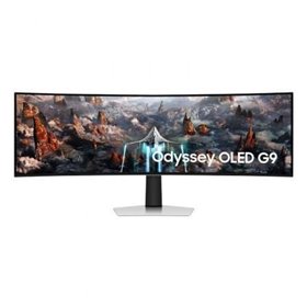 Monitor gamer ultrapanorâmico curvo Samsung Odyssey OLED G9 S49CG934SU de 49"/ Dual QHD/ 0,03 ms/ 240 Hz/ OLED/ Multimídia/ Regu