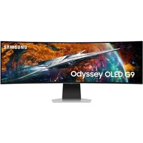 Monitor gamer curvo ultraparanômico inteligente Samsung Odyssey OLED G9 S49CG950SU 49"/ Dual QHD/ Multimídia/ 0,03 ms/ 240 Hz/ O