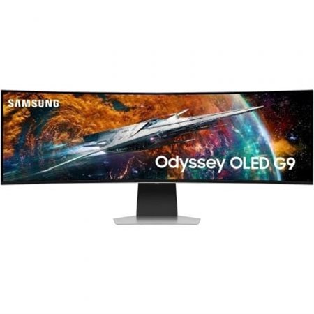 Monitor gamer curvo ultraparanômico inteligente Samsung Odyssey OLED G9 S49CG950SU 49"/ Dual QHD/ Multimídia/ 0,03 ms/ 240 Hz/ O