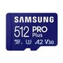 Cartão de memória Samsung PRO Plus 2023 512 GB microSD XC/ Classe 10/ 180 MBs