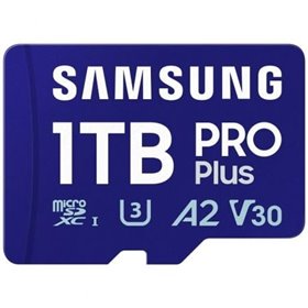 Cartão de memória Samsung PRO Plus 2024 1 TB microSD XC/ Classe 10/ 180 MBs