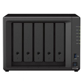 NAS Synology Diskstation DS1522+/ 5 baias 3,5"- 2,5"/ 8 GB DDR4/ Formato Torre