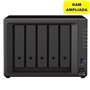 NAS Synology Diskstation DS1522+/ 5 baias 3,5"- 2,5"/ 16 GB DDR4/ Formato Torre