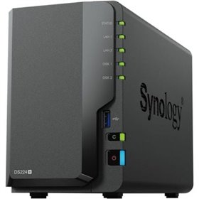 Synology Diskstation DS224+ NAS/ 2 baias 3,5"- 2,5"/ 2 GB DDR4/ Formato Torre