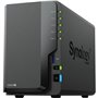 Synology Diskstation DS224+ NAS/ 2 baias 3,5"- 2,5"/ 2 GB DDR4/ Formato Torre
